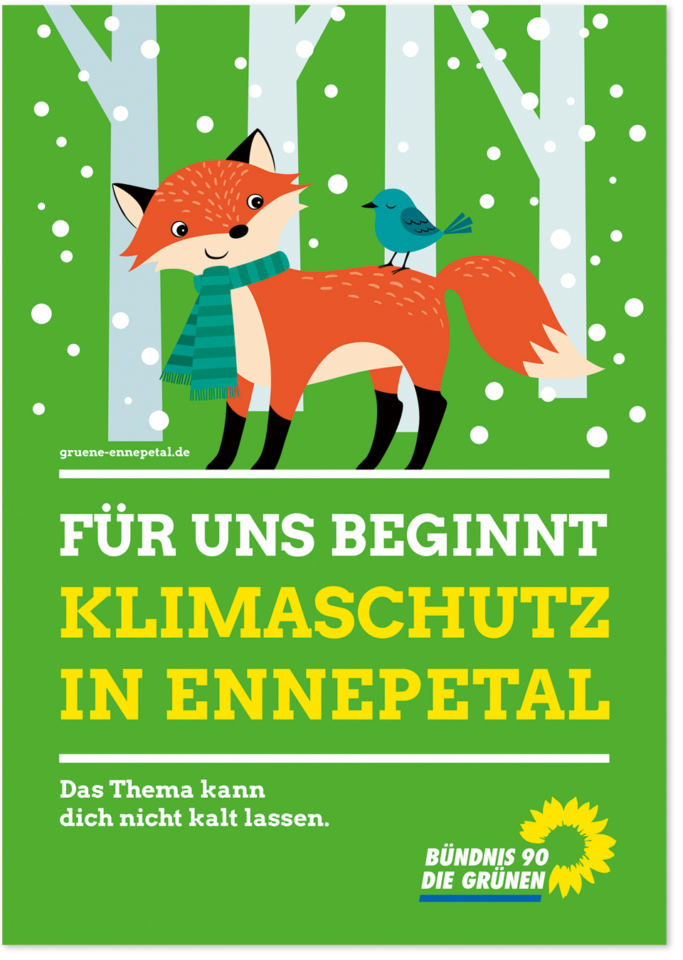 Plakat Klimaschutz